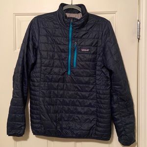 Patagonia 3/4 zip Nano Puff Navy L